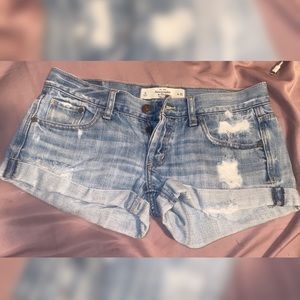 A&F Denim shorts
